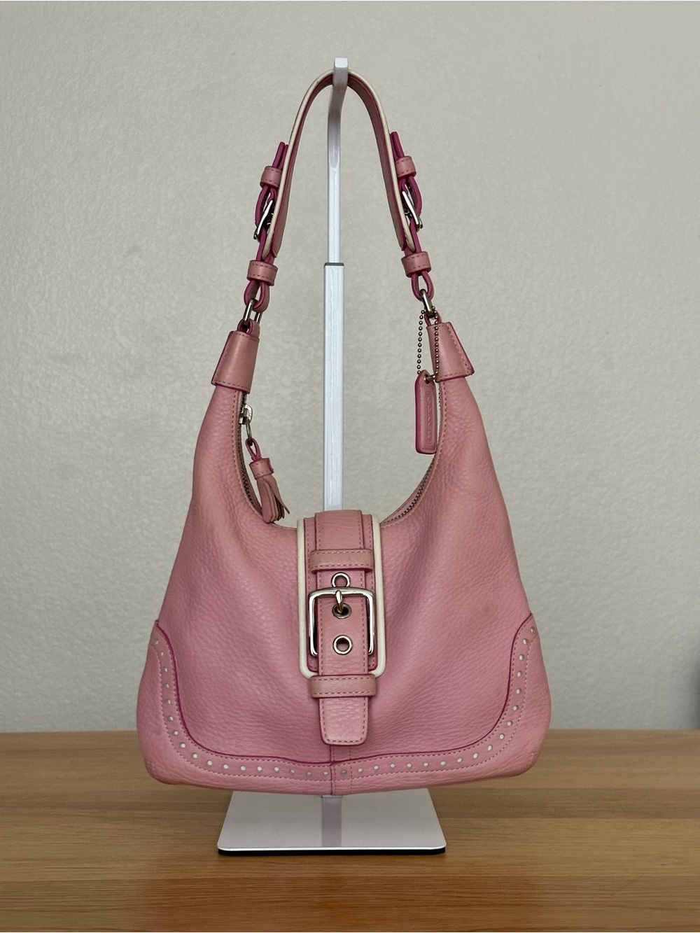 Coach Hobo Pink Shoulder Bag